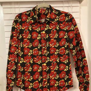 Prada, Size 42 (US 8), Red